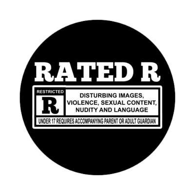 rated r for nudity